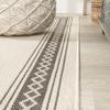 JONATHAN Y Diamond Border Indoor Outdoor Runner Rug 2X8 Cream/Black, Lucia Classic for Backyard, Patio, Porch, Easy-Cleaning, High Traffic, Pet-Friendly, Non-Shedding (SMB207B-28) view 4
