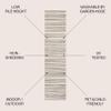 JONATHAN Y Wavy Stripe Indoor Outdoor Runner Rug 2X8 Cream/Dark Gray, Castara Modern for Backyard, Patio, Porch, Easy-Cleaning, High Traffic, Pet-Friendly, Non-Shedding (SMB205C-28) view 2