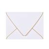 A6 White Envelopes 4 x 6 With Gold Border,- 50 Pack, Quick Self Seal, For 4x6 Cards| Perfect for Weddings, Invitations, Photos, Graduation, Baby Shower| 250GSM Luxury paper|5.25 x 7.25 Inches (White) view 1