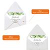 A6 White Envelopes 4 x 6 With Gold Border,- 50 Pack, Quick Self Seal, For 4x6 Cards| Perfect for Weddings, Invitations, Photos, Graduation, Baby Shower| 250GSM Luxury paper|5.25 x 7.25 Inches (White) view 4