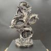 4.33In 3D Brass Dragon Casting Statue,Animal Metal Zodiac Dragon Figurine Home Office Decor Desktop Crafts Sculpture Decoration Collection view 4