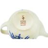 Polmedia Polish Pottery Tea or Coffee Pot UNIKAT - Morning Frost Pattern Handmade in Boleslawiec Poland + Certificate of Authenticity view 4