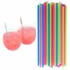 1000 Neon Cocktail Party Mix Drinks Sticks Stirrers Straws 7.5" Coffee Stir Sip view 2