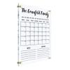 Family Calendar for Wall Vertical with Side Headers - Personalized Dry Erase Board, Vertical Wall Calendar, Monthly and Weekly Calendar, Housewarming Gift, Goals, To Do (18"x24", Extra Package) view 1