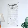 Family Calendar for Wall Vertical with Side Headers - Personalized Dry Erase Board, Vertical Wall Calendar, Monthly and Weekly Calendar, Housewarming Gift, Goals, To Do (18"x24", Extra Package) view 2