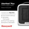 Honeywell UberHeat Plus Ceramic Space Heater for Small Rooms, White view 2