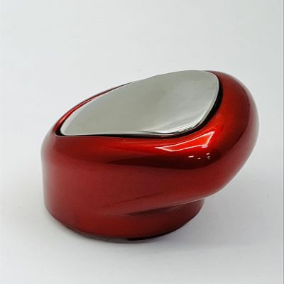 13/15/18 Speed Gearshift Knob - Candy Red with Stainless Steel Knob Cover