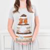 Harvest Truck Pumpkin Diaper Cake - Baby Shower Centerpiece - New Baby Gift view 2