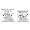 60 Birthday Making the world a better place since 1963 Throw Pillow view 3