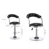 moisture Barstools Kitchen Counter Modern Bar Stool Nordic Home Living Room Kitchen Dining Room Chair with Adjustable Lift Height Chair Swivel Bar Chair Barstools Set (Color : Bronze, Size : H55cm) view 3