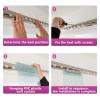 SYFXZZDS Transparent Waterproof Plastic Strips Door Curtain PVC Freezer Curtain Keep Warm for Walk-in Freezers, Warehouse (Size : 135x280cm/53.15x110.24in) view 4