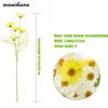15 Bundles Artificial Flowers Artificial Small Daisy Flowers Bouquet UV Resistant Outdoor Fake Wildflowers with Stems Greenery Shrubs Plants Arrangements for Home Garden Wedding Decoration (Yellow ) view 2