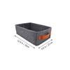 3 Pcs Storage Basket Foldable Storage Cubes Fabric Storage Bins Fabric Folding Storage Bin Dirty Laundry Sorter Towel Toys Hamper Nursery Storage Bins Pet Felt Office Box view 2