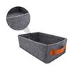 3 Pcs Storage Basket Foldable Storage Cubes Fabric Storage Bins Fabric Folding Storage Bin Dirty Laundry Sorter Towel Toys Hamper Nursery Storage Bins Pet Felt Office Box view 3