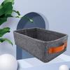 3 Pcs Storage Basket Foldable Storage Cubes Fabric Storage Bins Fabric Folding Storage Bin Dirty Laundry Sorter Towel Toys Hamper Nursery Storage Bins Pet Felt Office Box view 4
