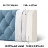 Headboard Reading Pillow Large Bolster Support Back Upholstered Wedge Headboard Cushion for Day Bed Bunk Bed with Removable Decoration Cover,B,No headboard 70.8"/180cm view 3