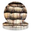 Havercamp Bourbon Birthday Decorations, 16pcs 7in Barrel Dessert Plates, Paper Plates for Bourbon Cake, Party Supplies view 1