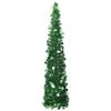 (Fast Delivery) Christmas Tree Decorationfor Home/Office/Party/Christmas Decoration Easy Assembly Pop-up Artificial Christmas Tree Green 59.1" PET view 1