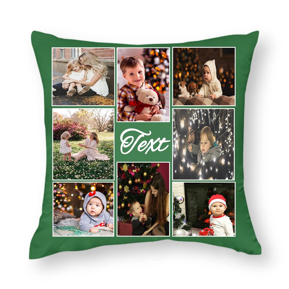 AZOM Custom Pillowcase with Picture Personalized Name Logo Image Pillow Covers Both Sides Print for Family,Husband,Wife,Couples,Children,Festivals Gift,Lavender,24"x24"