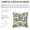 AZOM Custom Pillowcase with Picture Personalized Name Logo Image Pillow Covers Both Sides Print for Family,Husband,Wife,Couples,Children,Festivals Gift,Lavender,24"x24" view 2