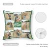 AZOM Custom Pillowcase with Picture Personalized Name Logo Image Pillow Covers Both Sides Print for Family,Husband,Wife,Couples,Children,Festivals Gift,Lavender,24"x24" view 3
