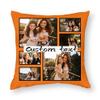 AZOM Custom Add Your Own Design Pillow Covers with Names Photos Pictures Texts or Patterns with Halloween,ThanksgivingEasterChristmas RelatedSupply Multi Sizes,Gainsboro,20"x20" view 1