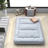 KIAYACI Japanese Floor Mattress Camping Mattresses for Tents Twin Mattress Pad Mattress Pad Twin Memory Foam College Dorm Mattress Pads Twin Size Camping Mattresses for Tents Roll Up Mattress view 2