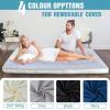 KIAYACI Japanese Floor Mattress Camping Mattresses for Tents Twin Mattress Pad Mattress Pad Twin Memory Foam College Dorm Mattress Pads Twin Size Camping Mattresses for Tents Roll Up Mattress view 4