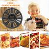 8.2IN Air Fryer Crisper Plate for Ninja AF101 4QT AF161 AF150 XL 5.5QT Air Fryers, Premium Air Fryer Grill Grate Plate Insert Pan Crisping Tray Rack Grid for Ninja FD302 Foodi Pressure Cooker view 2