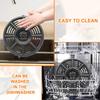 8.2IN Air Fryer Crisper Plate for Ninja AF101 4QT AF161 AF150 XL 5.5QT Air Fryers, Premium Air Fryer Grill Grate Plate Insert Pan Crisping Tray Rack Grid for Ninja FD302 Foodi Pressure Cooker view 3