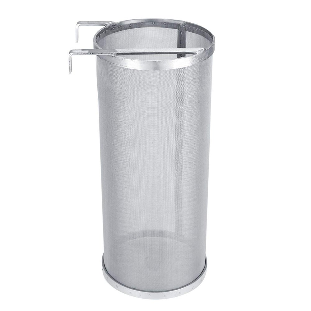 300 Micron Stainless Steel Beer Dry Hopper Filter,Hop Filter Strainer, Homemade Brew Beer Hop Mesh Filter Strainer Homebrew Dry Hops Beer and Tea Kettle Brew Filter (15 * 35cm), Hop Filter Straine