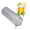 300 Micron Stainless Steel Beer Dry Hopper Filter,Hop Filter Strainer, Homemade Brew Beer Hop Mesh Filter Strainer Homebrew Dry Hops Beer and Tea Kettle Brew Filter (15 * 35cm), Hop Filter Straine view 3