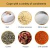 Aqur2020 Stainless Steel Gold Seasoning Pot, Salt Sugar Container Jar with Lid Storage Storage Box Suitable for Kitchen (Gold) view 4