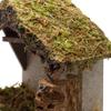 VILLAGE GIFT IMPORTERS Nativity Creche Stable | 8.5" Tall 10" Wide | Realistic Moss Roof and Floor | Beautiful Texture Work | Religious Christmas and Holiday Home Dcor | Made in Italy view 3