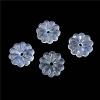 All Sizes Clear Crystal Rosettle Beads Chrysanthemum Shape Glass Chandelier Parts for Curtain DIY Decoration,40mm 20pcs view 4