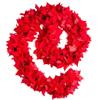 Christmas Red Poinsettia Chain Garland by Factory Direct Craft - 6 Foot Velveteen Poinsettia Flowers Garland for Holiday Decoration Winter Weddings Special Event Decorating view 3