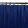 2 Shower Curtain Liner Navy Blue Vinyl Bathroom Metal Grommet Waterproof 70"X72" view 1