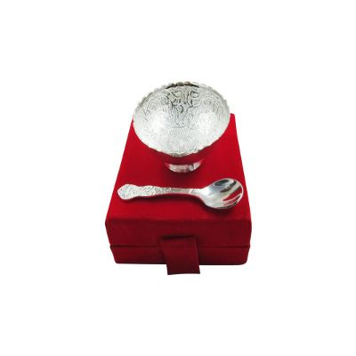 Western Eiderdown Presents Alloy Bhuvanpati Ganesha Hand Paint Pooja Aarti Thali Set, Multicolour (12 Inch) #Aport-090