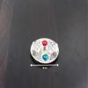 Deco Alankaram Presents Silver Plated Panchaarti Diya Pooja Thali Set (Panch Deepak), Pooja Items for Home Temple, Return Gift, Spiritual Gift Item #Frienemy-352 view 2