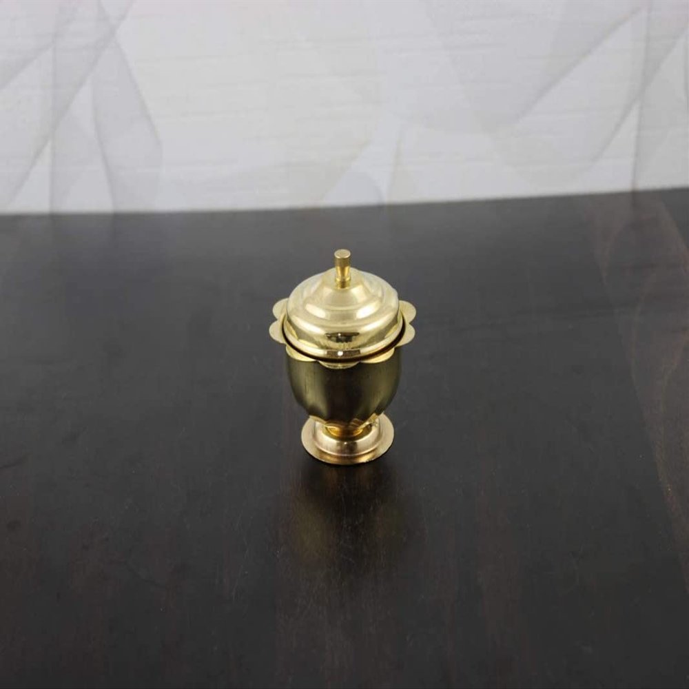 Deco Alankaram Presents Pan Shape Silver Plated Kankavati with Lid, Pooja Thali Set and Potli Bags #Frienemy-181