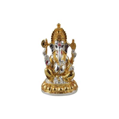 Deco Alankaram Presents Silver Plated Lotus Shape Diya (Akhand Jyot), Pooja Articles for Gift, Pooja Thali Decorative, Pooja Items for Home, Return Gift with Designer Potli #Frienemy-383