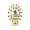 Western Eiderdown Presents Nakshi 4 in 1 Silver Plated Pooja Thali Set for Home (Silver) #Aport-057 view 1