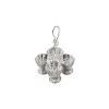 Deco Alankaram Presents Designer Silver-Plated Big Jod Kamal Kankavati/Pooja Thali Set for Home with Potli Bags(Silver) #Frienemy-179 view 1