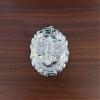 Deco Alankaram Presents 6 Inch Tarbhana Special Silver Plated Pooja Thali Set - Silver Colour #Frienemy-269 view 2