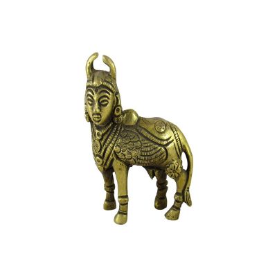 Deco Alankaram Presents Brass Handmade Engraved Design Oil Diya, Brass Diyas for Pooja, Housewarming Gift,Diya with Designer Potli Bags (Set of 4, 2.5 X 1.1 Inch) #Frienemy-295