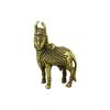 Deco Alankaram Presents Brass Handmade Engraved Design Oil Diya, Brass Diyas for Pooja, Housewarming Gift,Diya with Designer Potli Bags (Set of 4, 2.5 X 1.1 Inch) #Frienemy-295 view 1