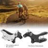 GOTOTOP Disc Brake Adapter Converter, Aluminum Alloy Brake Fixed Seat Adapter Converter Disc Brake Conversion Upgrade Disc Brake Modification Accessories, Black view 3