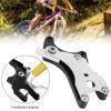 GOTOTOP Disc Brake Adapter Converter, Aluminum Alloy Brake Fixed Seat Adapter Converter Disc Brake Conversion Upgrade Disc Brake Modification Accessories, Black view 4