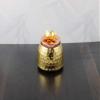 Western Eiderdown Presents Silver Plated Loti Zari Pooja Thali Set, Pooja Items for Home Temple, Pooja Articles for Gift, Pooja Thali Decorative #Aport-085 view 3
