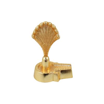 Deco Alankaram Presents Oxidized White Metal Gold Plated Laxmi Ganesha Diya, Handcrafted Sitting Lord Ganesha Diya for Pooja, Ideal Corporate and Return Gift (7 X 7 Cm) #Frienemy-174